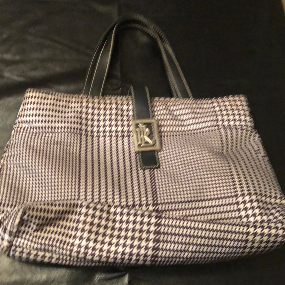 Houndstooth purse
